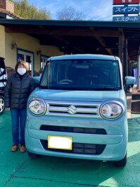 ワゴンＲスマイル　ご納車おめでとうございます